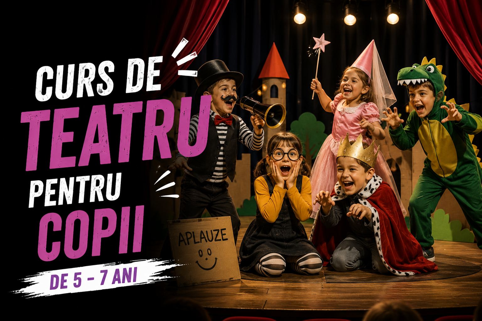 Curs de teatru pentru copii 5 - 7 ani